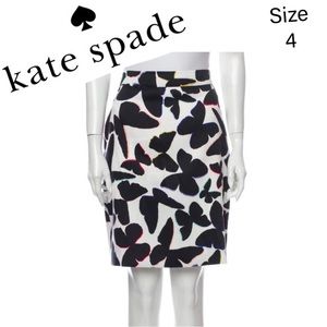 Kate Spade ♠️ Butterfly 🦋 Pencil Skirt